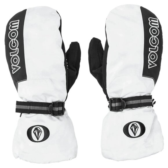 BNWT Mens Volcom waterproof Millicent Mitt, camo white retro, Large - Picture 1 of 4
